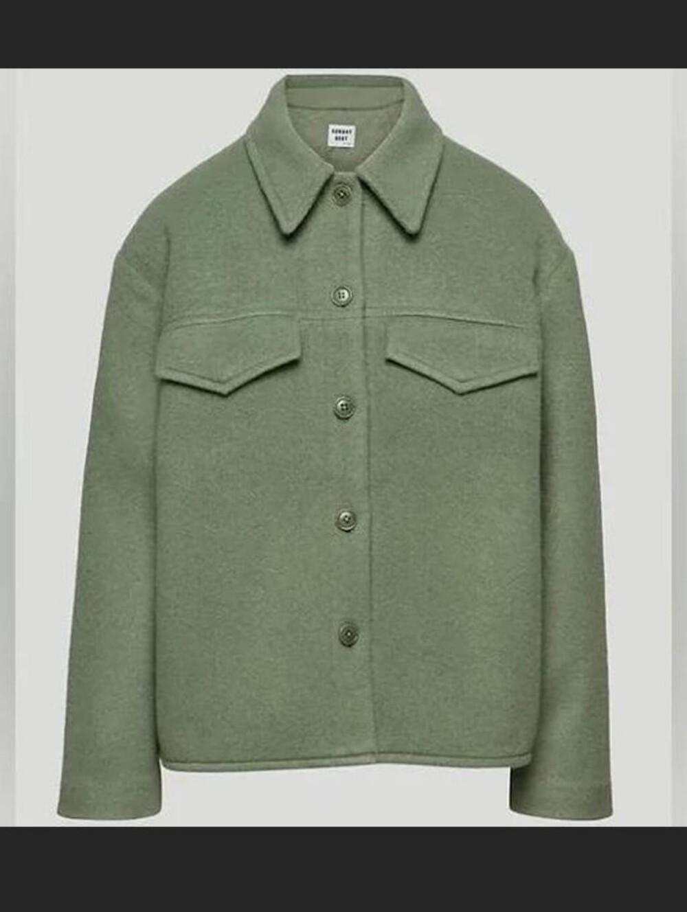 Aritzia Sunday Best Sky Shacket
